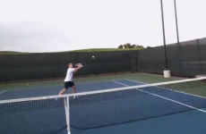 Roger Federer shows you what it's like to play tennis from his perspective
