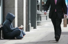 A woman who is nine months pregnant was sleeping rough in Dublin last night