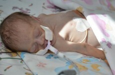 Parents of newborn baby thank Ireland after Irish-funded operation saves their son
