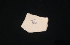 Someone is selling off the word 'The' on eBay