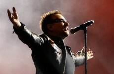 Ice hockey star picks up unusual hitchhiker - Bono