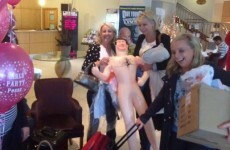 A hen party wandered in to the count centre in Kilkenny earlier today