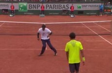 Tennis players stage epic dance battle during the French Open