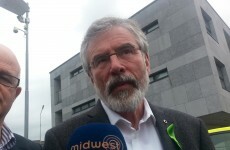 Adams thinks Kenny should leave government, not be discussing future coalitions