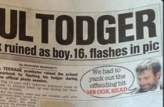 Student got his lad out in school yearbook photo - all had to be recalled