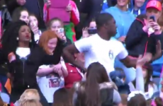 Couple in 1D crowd entertain Croker with their amazing dance moves