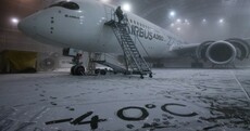 Here's how aeroplanes are tested to go into -40 degree temperatures