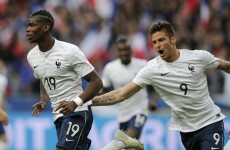 Olivier Giroud scores stunning strike for Les Bleus against Norway