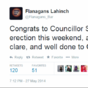 Massive congratulations on your erection....