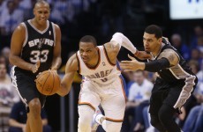 Russell Westbrook had one of the great playoff games -- and now OKC-Spurs is a proper series
