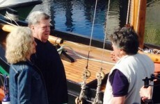 Forget Kim and Kanye... Norm from Cheers is on holidays in Ireland