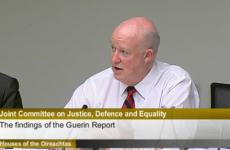 Brian Purcell appears before the Justice Committee, but refuses to answer questions about Callinan