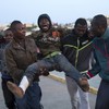 500 African migrants leapt a fence into Spanish territory today