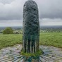 The famous standing stone on the Hill of Tara was vandalised last night