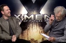 Michael Fassbender can do a mean impression of Sir Ian McKellen