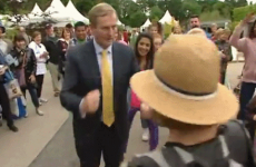 Enda Kenny dad-dances to Happy with some teenagers
