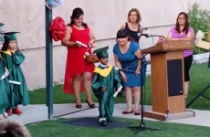Playschooler gives the cutest graduation speech ever