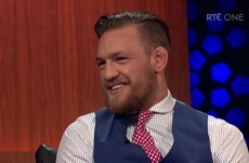 McGregor tells Ryan Tubridy he's 'too damn pretty' for UFC Dublin opponent Cole Miller