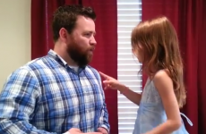 Dad and daughter lip-sync the most adorable Disney duet