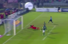 Roy Carroll makes wonder save on the double to thwart Cavani and Forlan