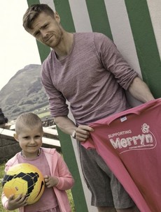 Damien Duff signs up for Merryn Lacy football fundraiser at Carlisle Grounds