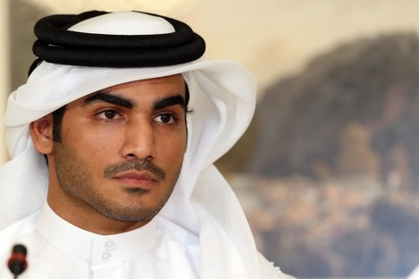 Sheik Mohammed bin Hamad al-Thani, chairman of Qatar 2022 bid committee. 