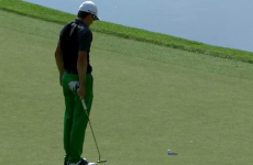 This cliffhanger putt sat on the edge of the cup for 23 seconds... and then finally dropped