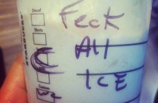 The most Irish Starbucks order ever?
