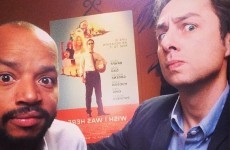 Zach Braff and Donald Faison sang Guy Love at a film screening
