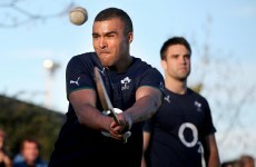 Murray, Zebo and Ah You have been hurling at Ireland training in Argentina