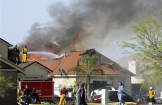 Pilot ejects before marine jet crashes into California neighbourhood