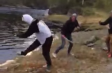 Watch the exact moment a stag party went horribly wrong