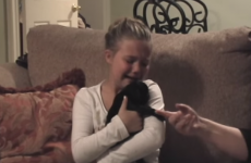 Little girl getting a surprise puppy will make you bawl