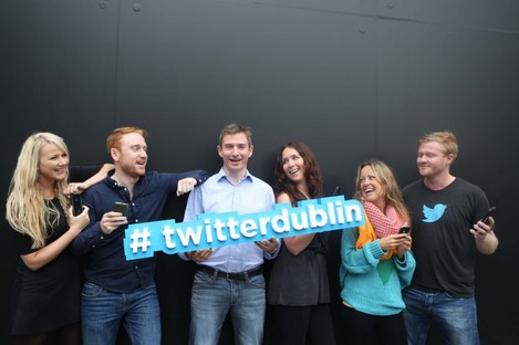 Start-ups are being encouraged to target major internationals like Twitter for funding