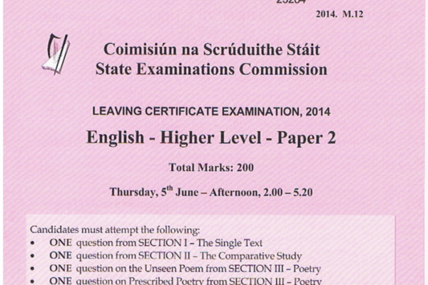 How Would You Have Done In Todays English Paper 2 - 