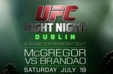 UFC Dublin tickets sell out almost immediately after going on general sale