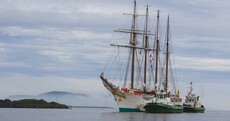 Ahoy! One of the world's largest tall ships arrives in Dublin