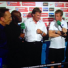 The best Glenn Hoddle imaginary microphone pic you'll see today