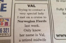 The most romantic thing you'll see today