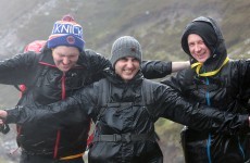 Dozens of climbers scale four Irish peaks in one weekend