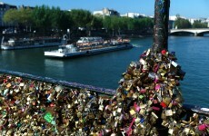 Too much love? Paris 'love locks' bridge evacuated after railing collapses