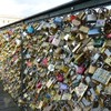 Thousands of 'love locks' caused a bridge in Paris to partially collapse
