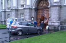 Trinity College Dublin's Front Gate is to be repaired this week