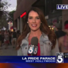 Creepy guy tells reporter 'You are so f***ing hot' live on air