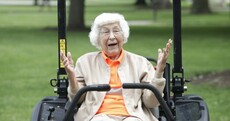 This woman had one wish for her 100th birthday... and she just got it