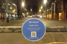 This guerrilla memorial to Rik Mayall in London is absolutely perfect