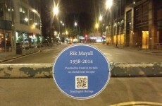 This guerrilla memorial to Rik Mayall in London is absolutely perfect