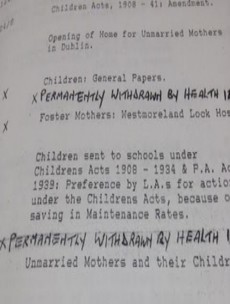 State files removed from National Archive following mother and baby home revelations