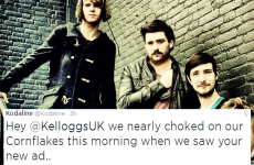 Kodaline think that Kellogg's new ad sounds VERY familiar