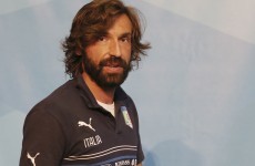 Pirlo: Italy 'always' perform against England